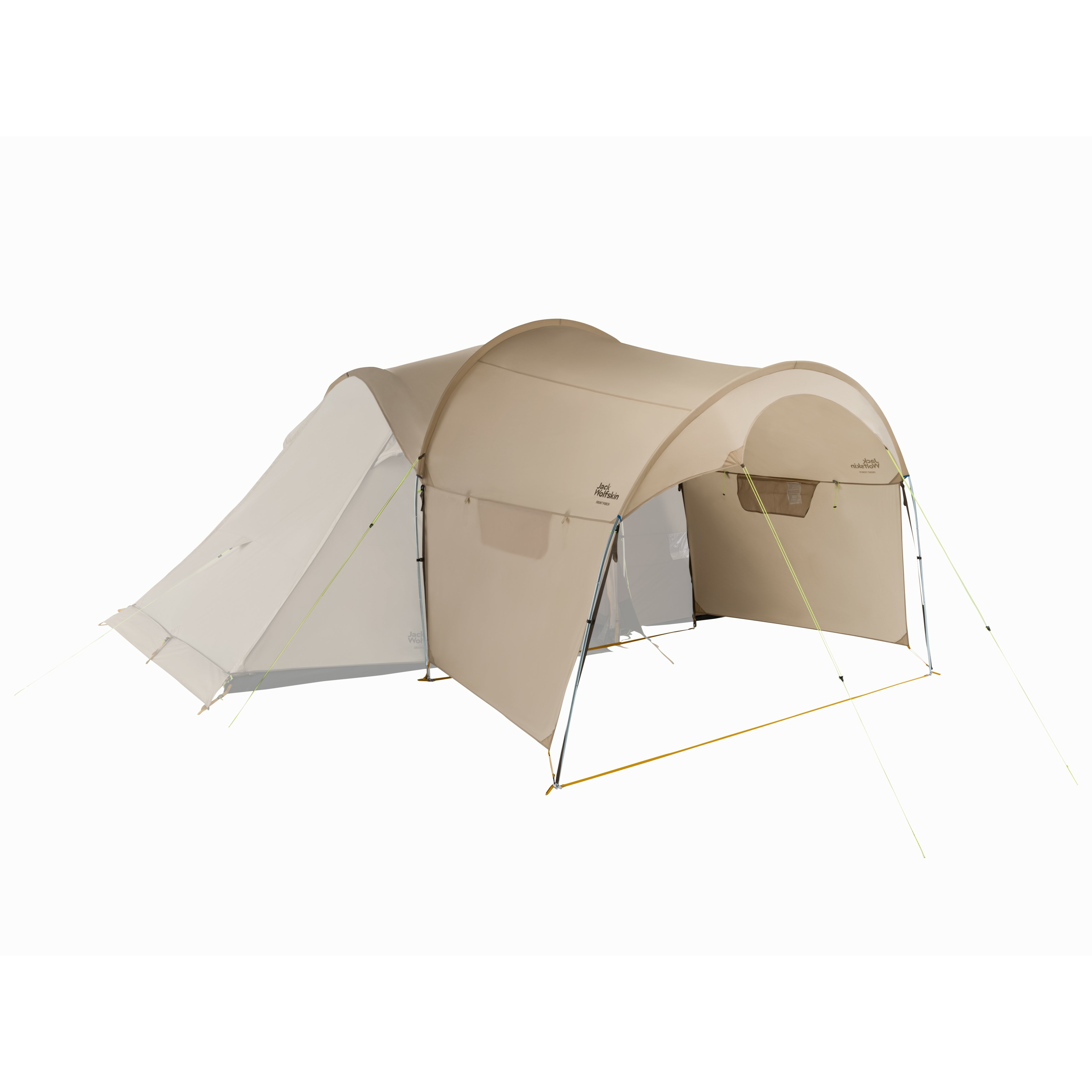Daszek do namiotu rodzinnego Jack Wolfskin FRONT PORCH white pepper - ONE SIZE