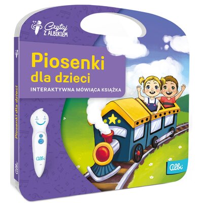 Książka Czytaj z Albikiem Piosenki dla dzieci Małgorzata Malik-Wiecha (twarda okładka)