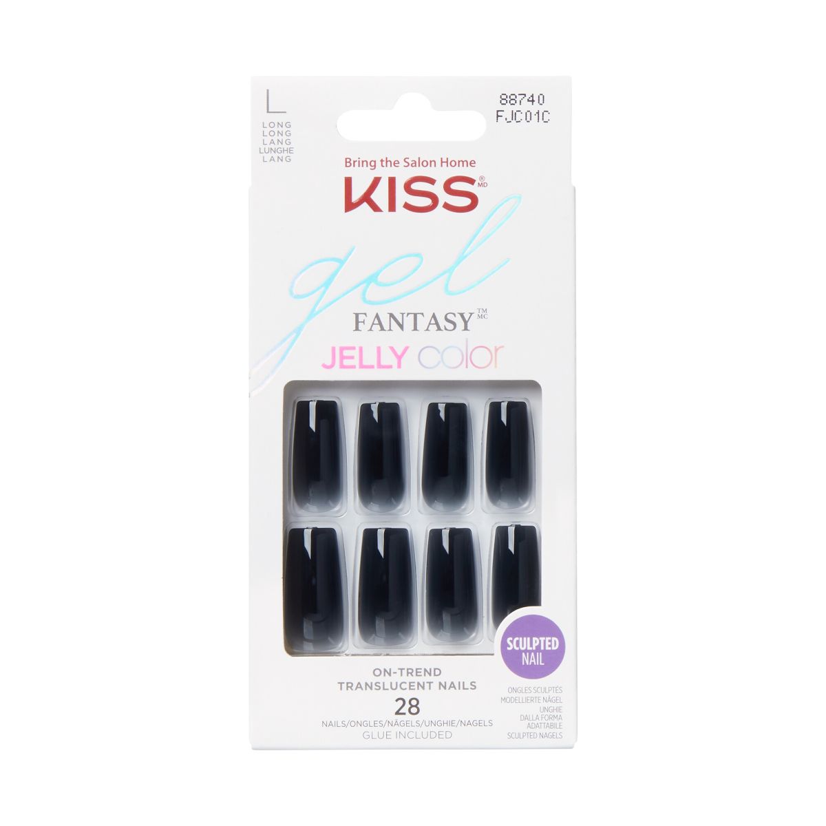 Kiss Jelly Fantasy Nails sztuczne paznokcie jelly, 1 opak.