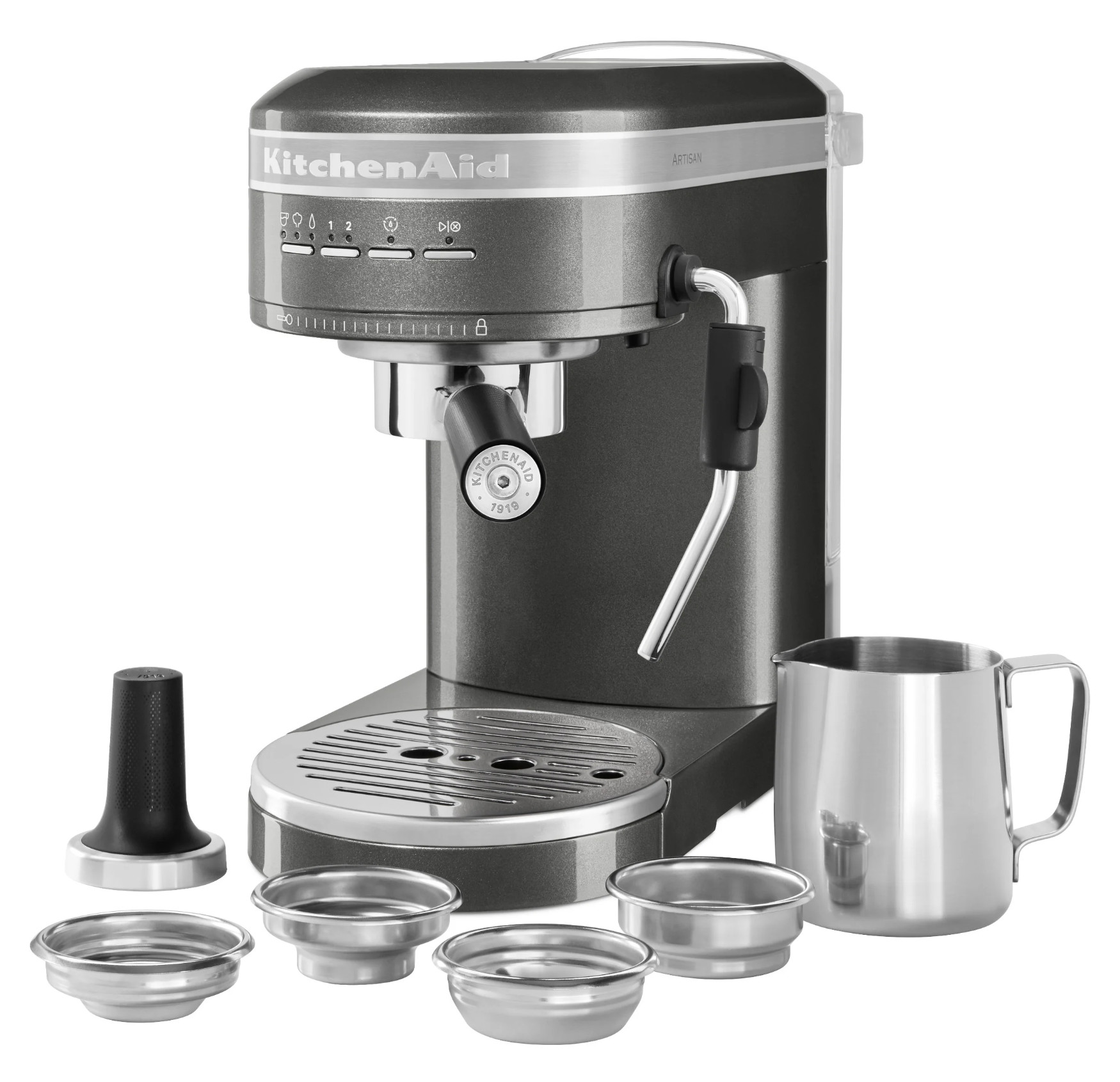 KitchenAid - Ekspres ciśnieniowy Artisan 5KES6503 Srebrzystopopielaty