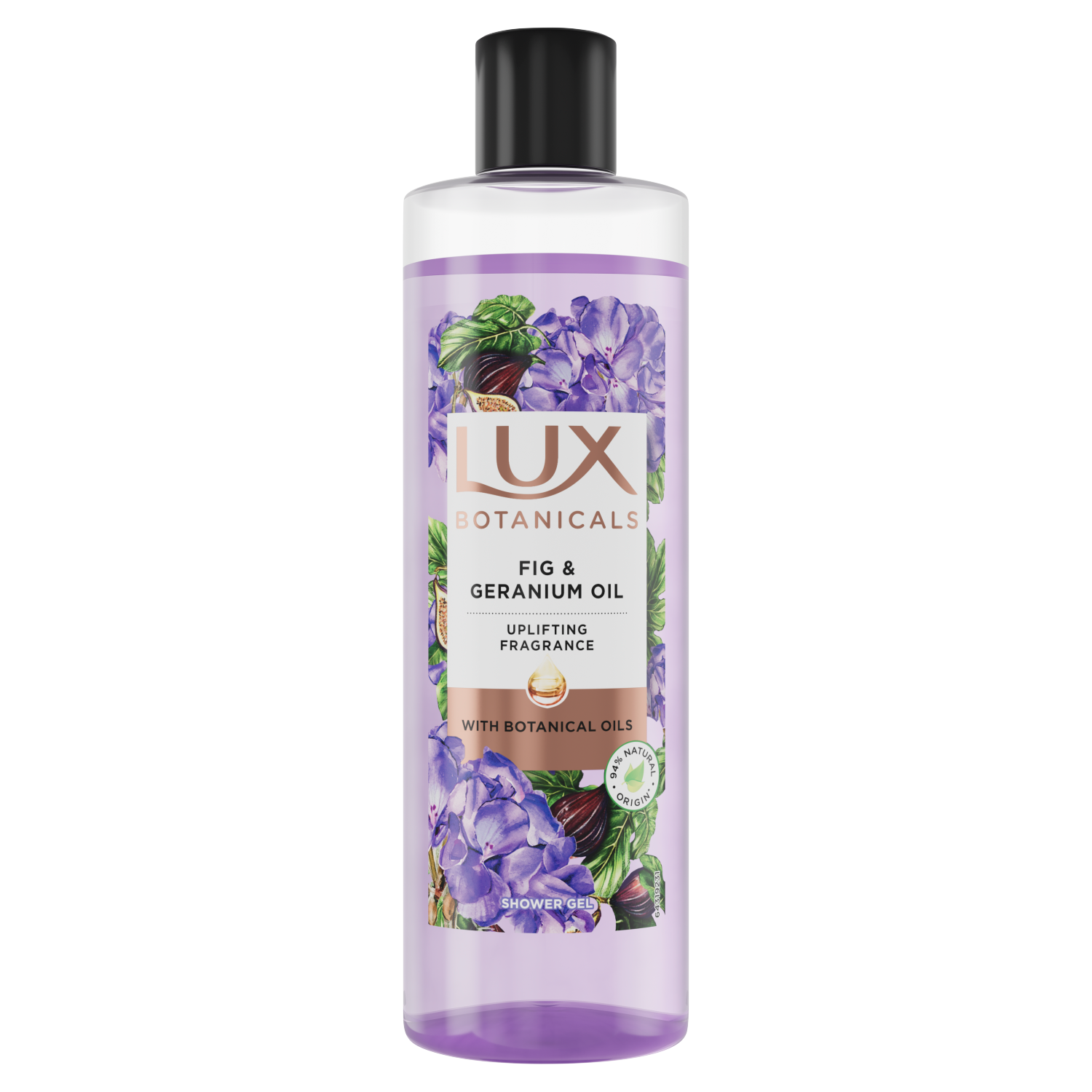 Lux Botanicals Fig&Geranium Oil żel pod prysznic, 480 ml
