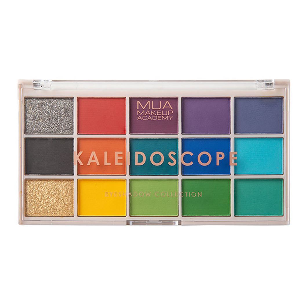 MUA Makeup Academy 15 Shade paleta cieni do powiek kaleidoscope, 12 g