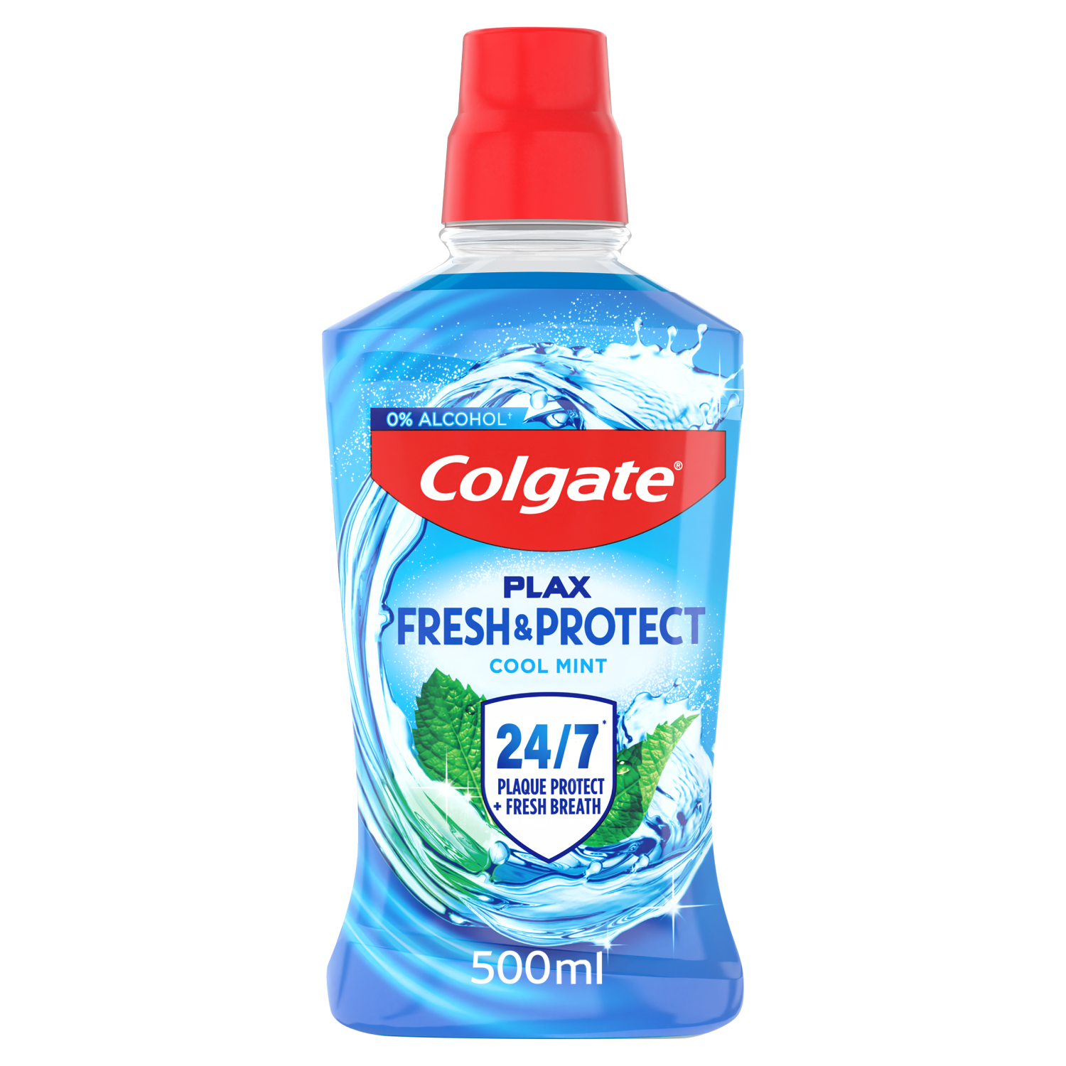 Colgate Plax Cool Mint płyn do płukania jamy ustnej o miętowym smaku, 500 ml