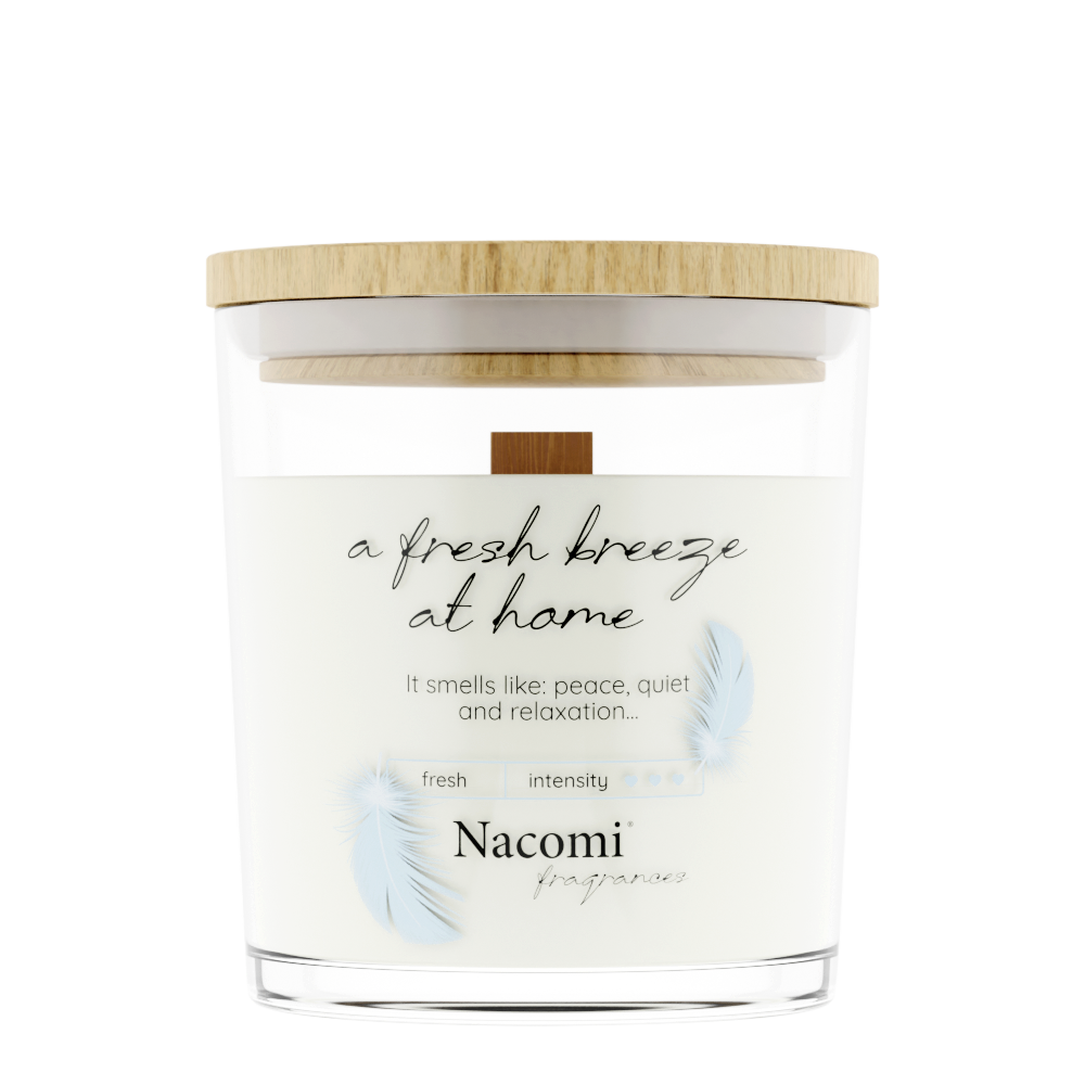 Nacomi Fresh Breeze At Home świeca zapachowa, 140 g