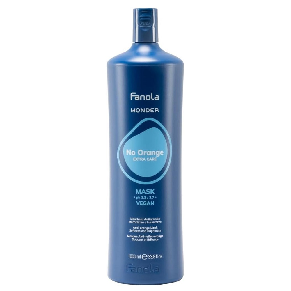 Fanola Wonder No Orange Extra Care maska do włosów neutralizująca ciepłe tony, 1000 ml