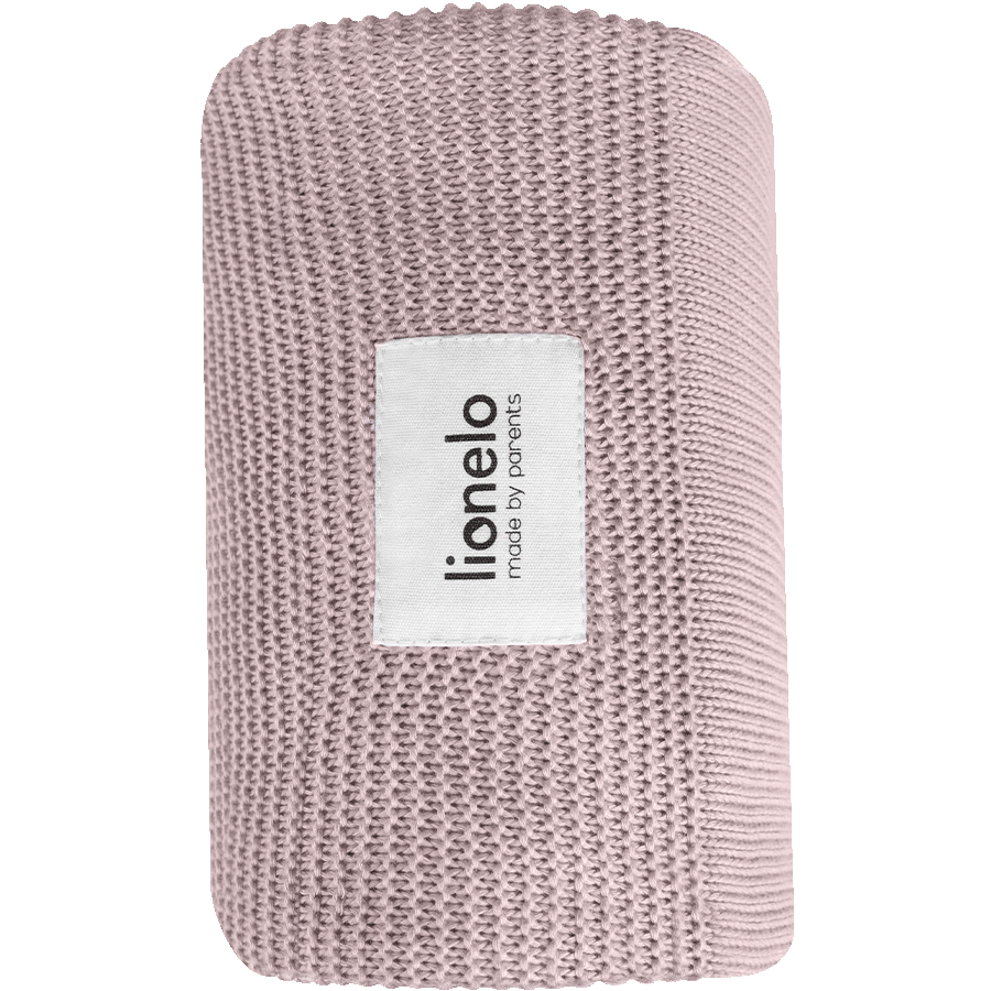 Lionelo Bamboo Blanket bambusowy kocyk dziecięcy Pink 75x100, 1 szt.