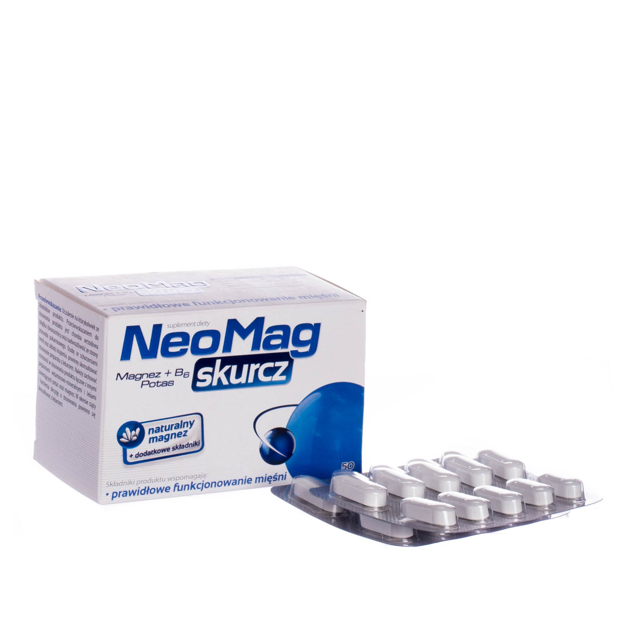 NeoMag Skurcz 50 tabletek