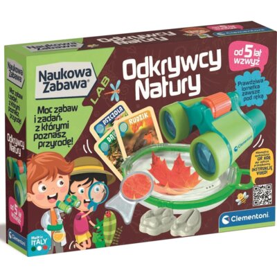 Zabawka edukacyjna CLEMENTONI Naukowa zabawa Odkrywcy natury 50714