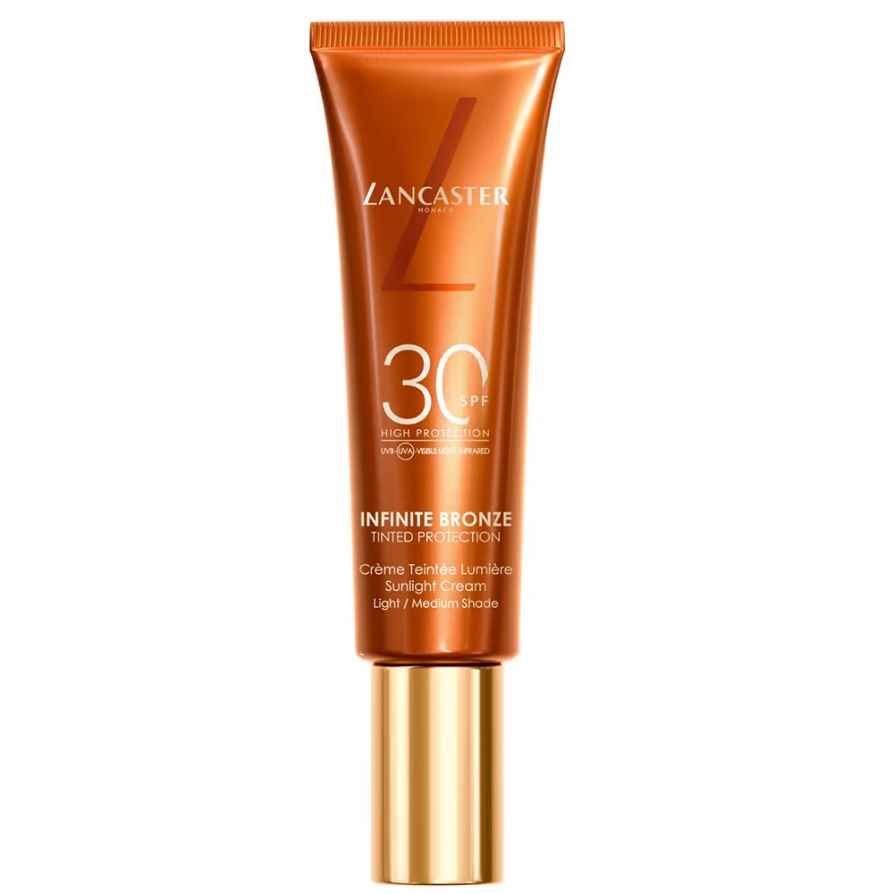 Lancaster Infinite Bronze Tinted Protection Sunlight Cream SPF30 tonujący krem przeciwsłoneczny SPF30, 50 ml