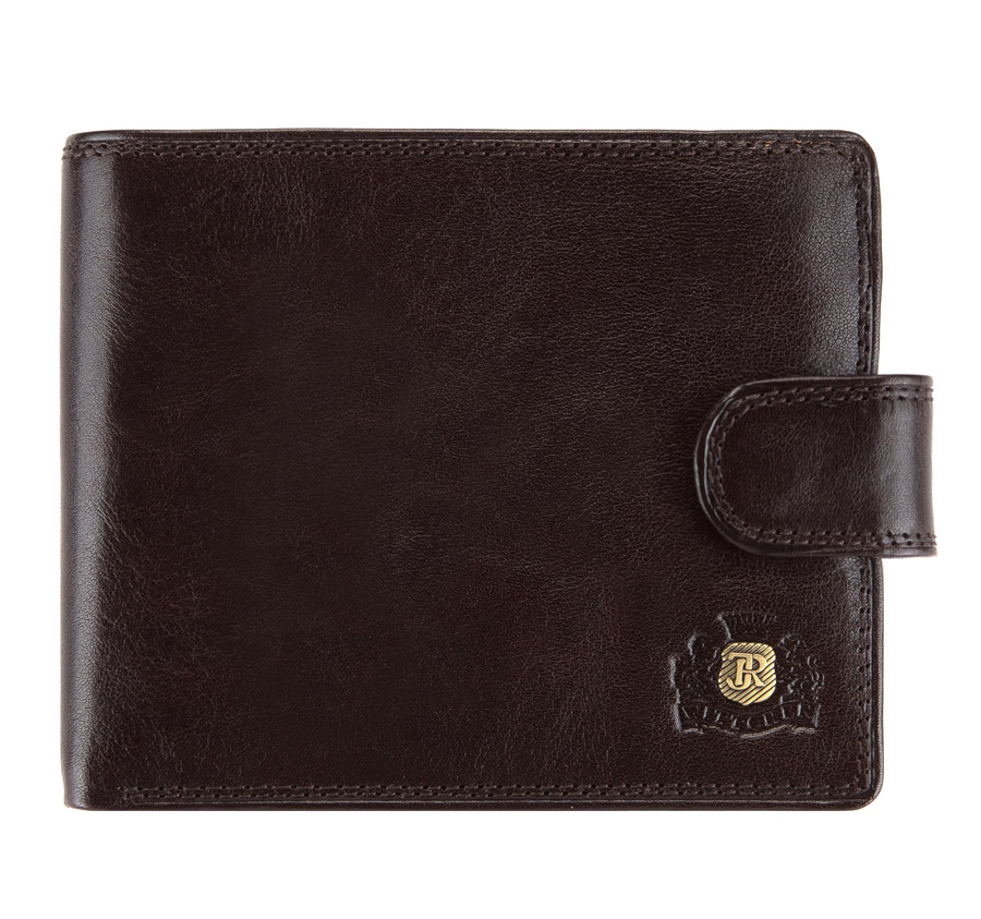 WITTCHEN Portfel brązowy Da Vinci skóra licowa