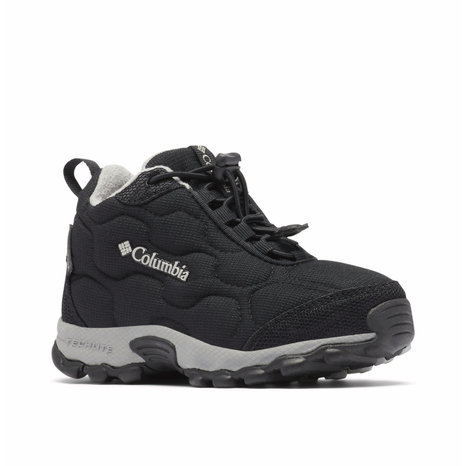 Dziecięce buty zimowe Kids Columbia Firecamp Mid 2 Waterproof black/monument - 30