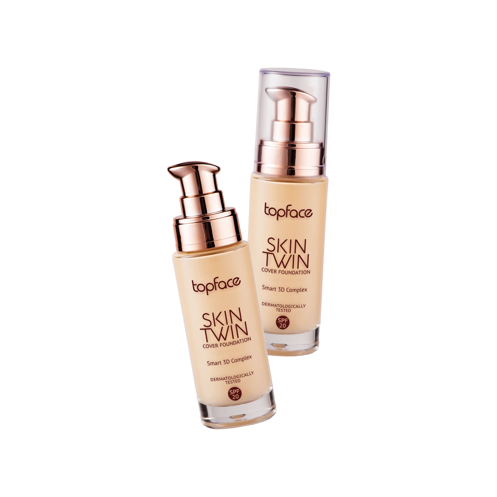 Topface Twin Cover podkład do twarzy 002, 32 ml