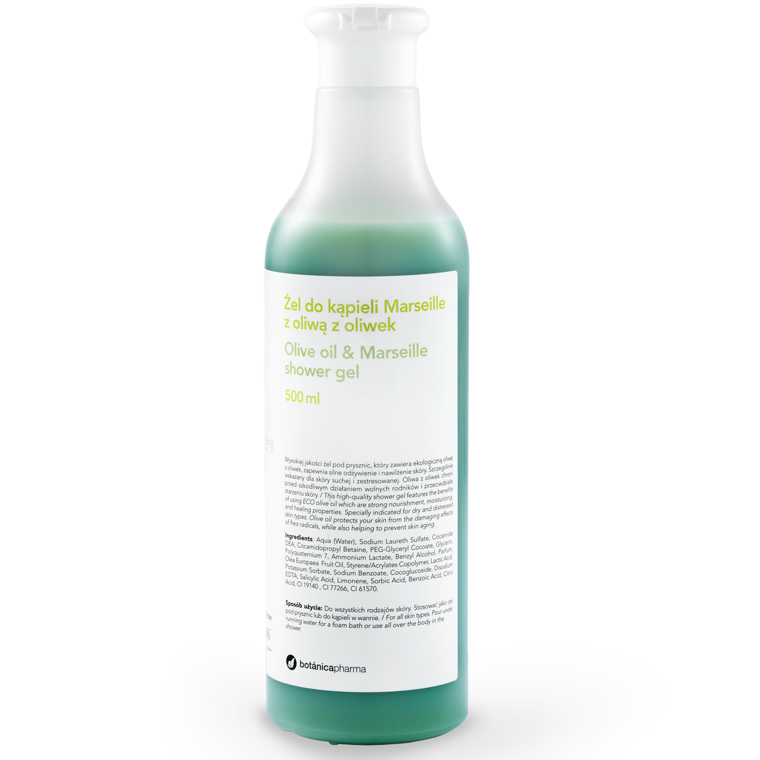 Botanicapharma żel pod prysznic, 500 ml