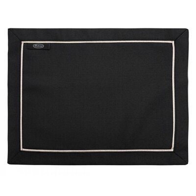 Podkładka EUROFIRANY Madele 30 x 40 cm (4 sztuki) Czarny