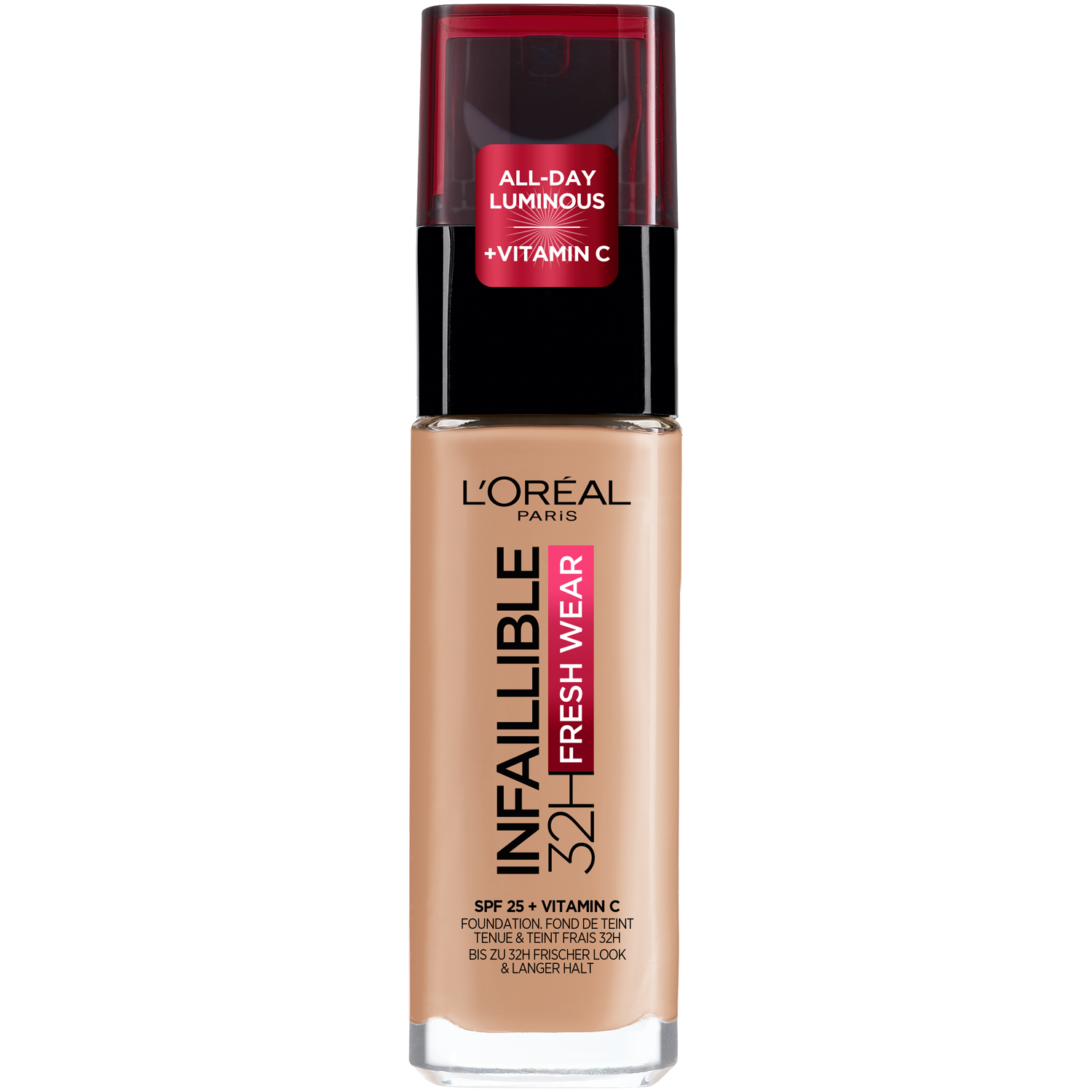 L'Oréal Paris Infaillible 32H Fresh Wear długotrwały, kryjący podkład do twarzy 220, 30 ml