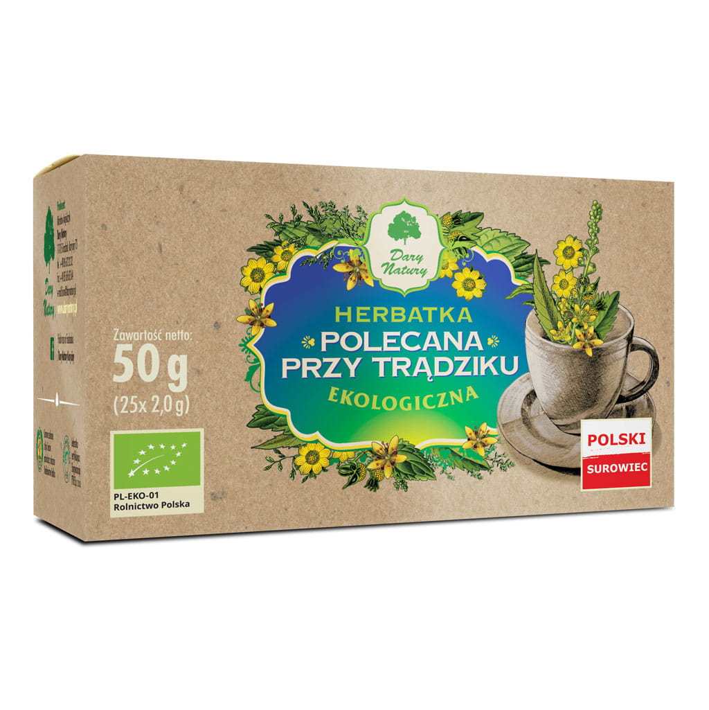 Herbatka Polecana przy trądziku fix BIO 25*2g (DARY NATURY)
