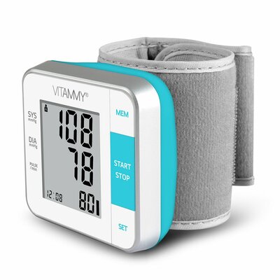 Ciśnieniomierz VITAMMY Next 0.5 Voice Biało-niebieski
