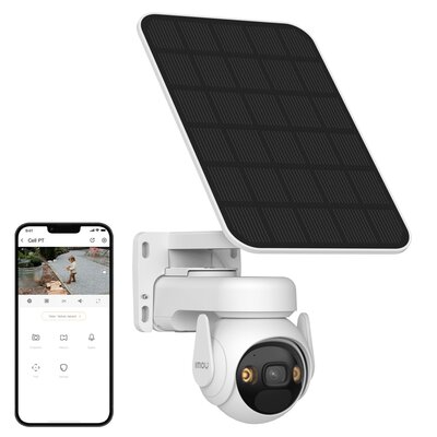 Kamera IMOU Cell PT Zewnętrzna, Wi-Fi + Panel solarny