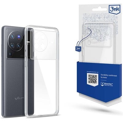 Etui 3MK Clear Case do Vivo X80 Pro Przezroczysty
