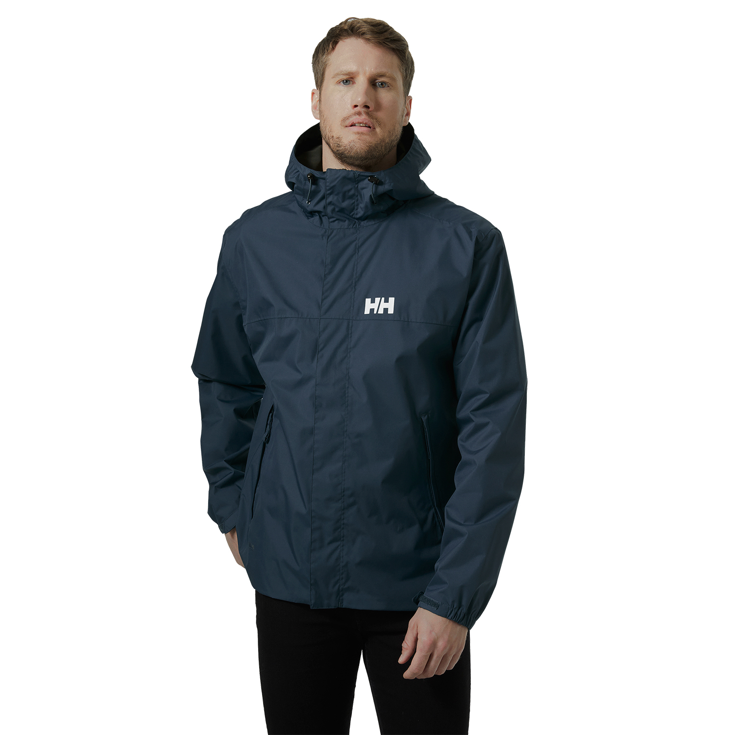 Męska kurtka przeciwdeszczowa Helly Hansen Ervik Jacket Men navy - XL