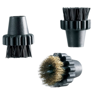 Zestaw szczoteczek nylonowych i mosiężnych KIT-02 do mopa parowego EUROFLEX Vapour M4/M4S/M6S (3 szt.)