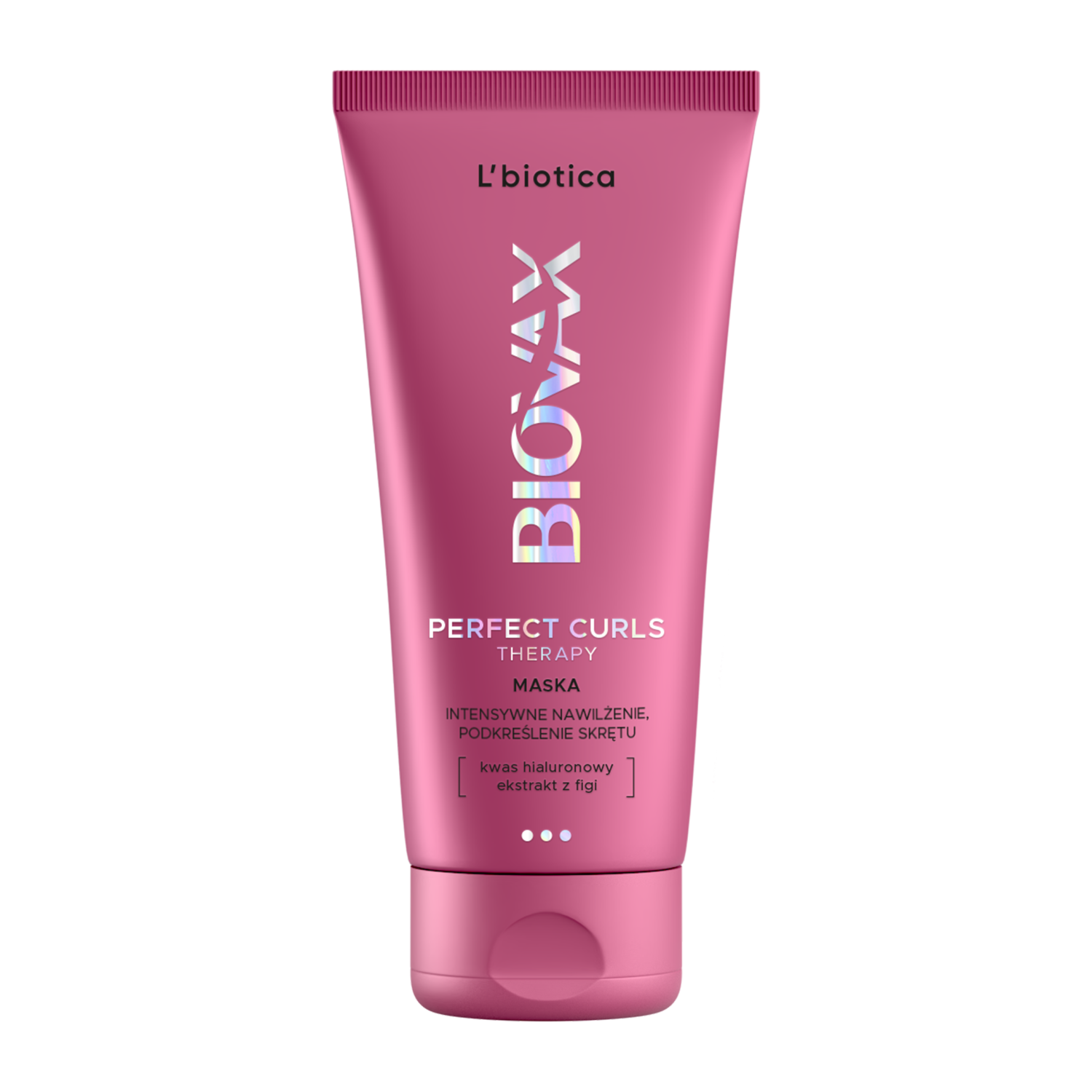 L'biotica Biovax Glamour Perfect Curls Therapy nawilżająca maska do włosów kręconych, 150 ml