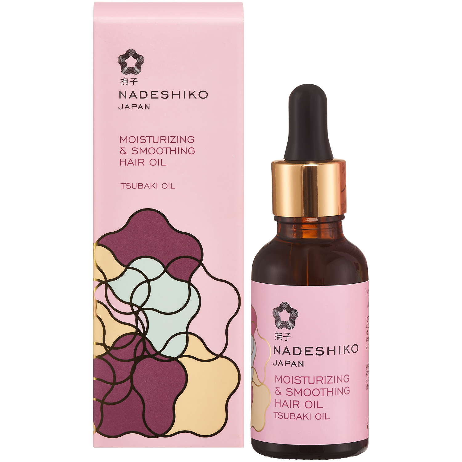 Nadeshiko nawilżająco-wygładzający olejek do włosów, 30 ml
