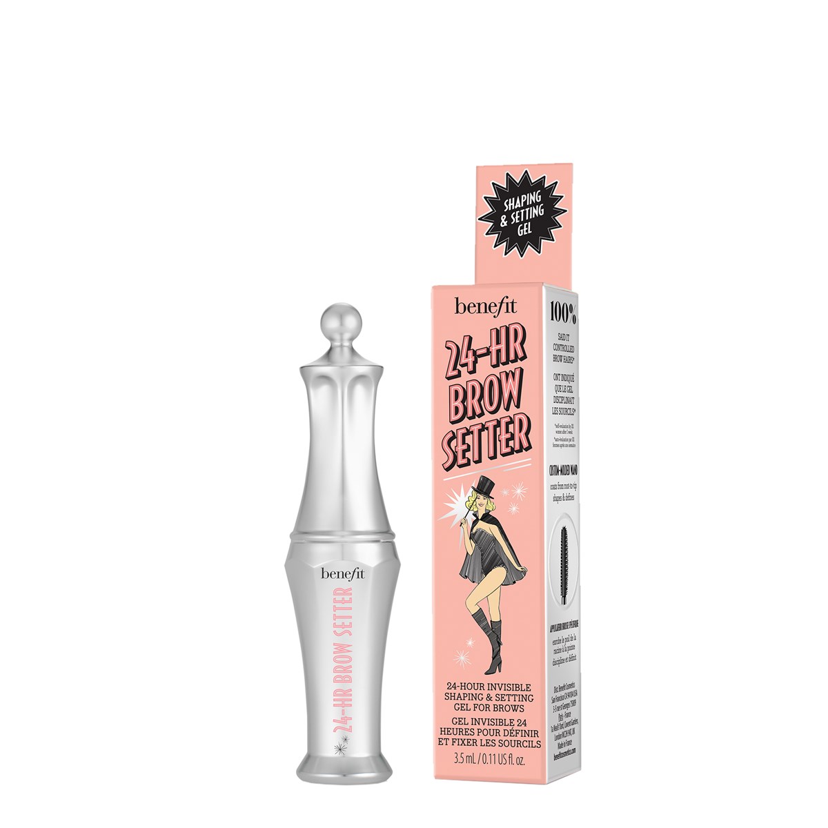 Benefit 24-Hour Brow Setter  mini żel do brwi Clear, 3,5 ml