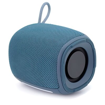 Głośnik mobilny GEMBIRD SPK-BT-LED-03-B Radio FM Niebieski