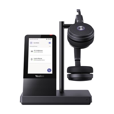 Słuchawki YEALINK WH66 Dual Teams Bezprzewodowe, Nauszne