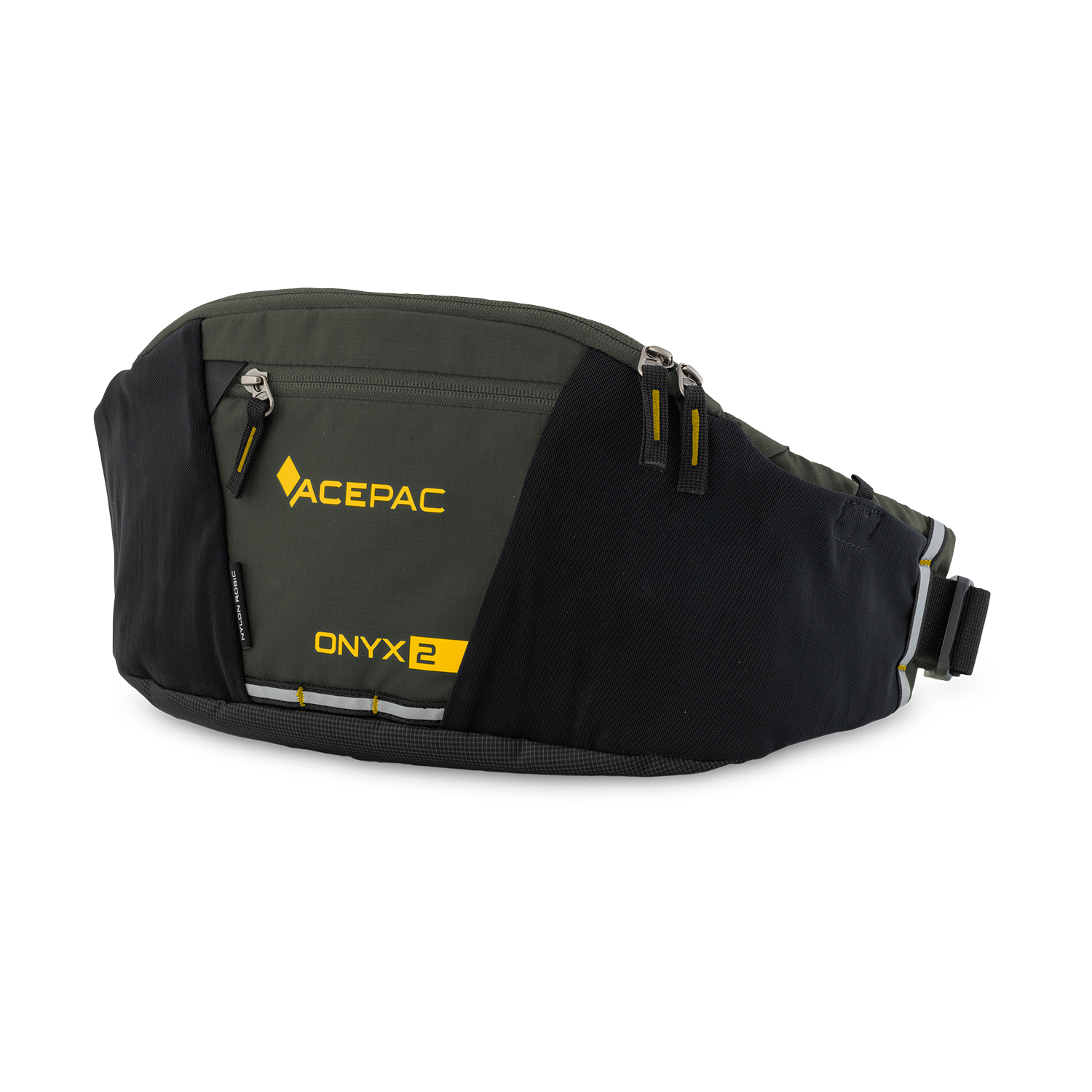 Torebka biodrowa nerka Acepac ONYX 2 grey - ONE SIZE