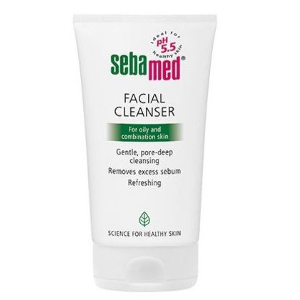 Sebamed Sensitive Skin delikatny żel oczyszczający do cery tłustej i mieszanej, 150 ml