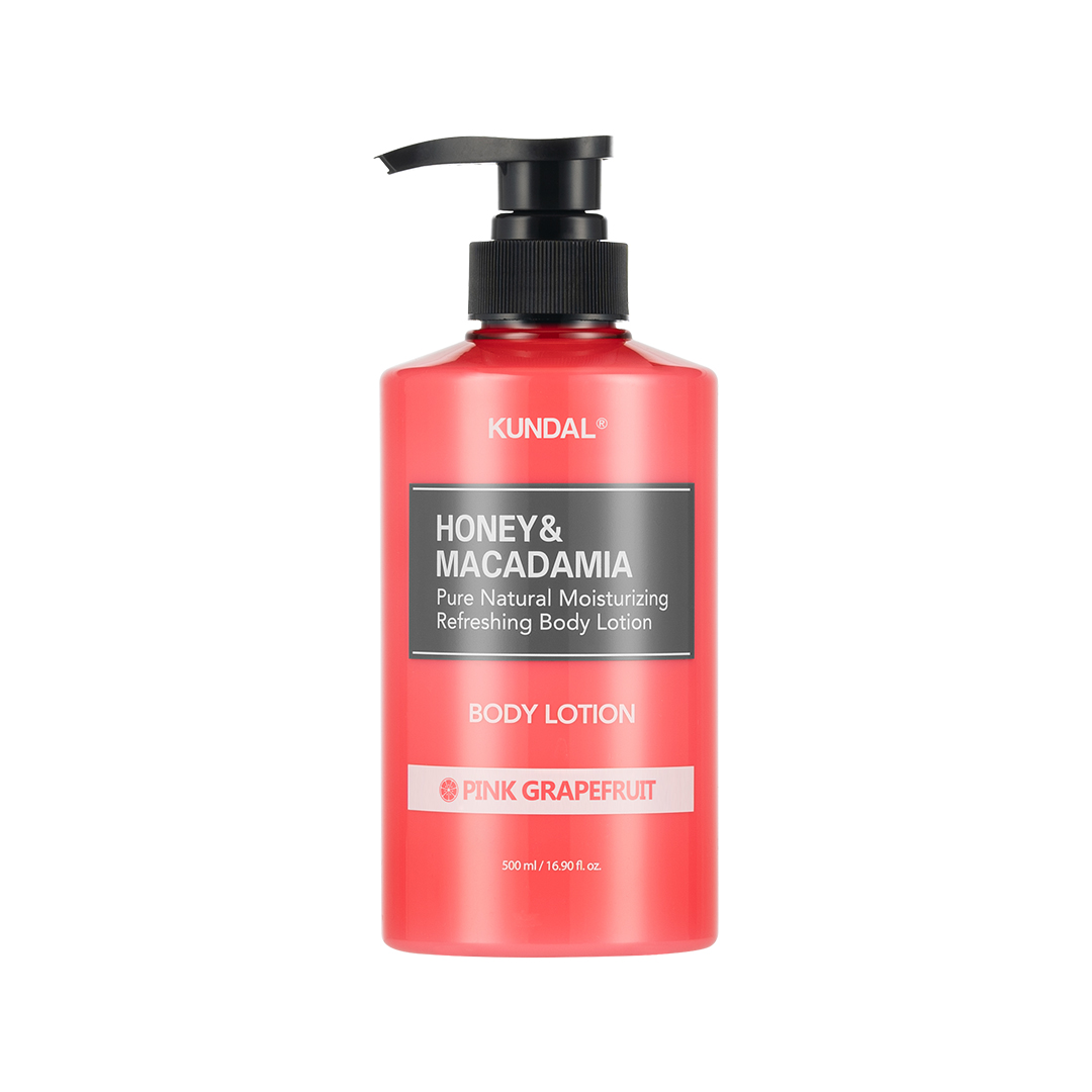 Kundal Honey & Macadamia balsam do ciała pink grapefruit, 500 ml