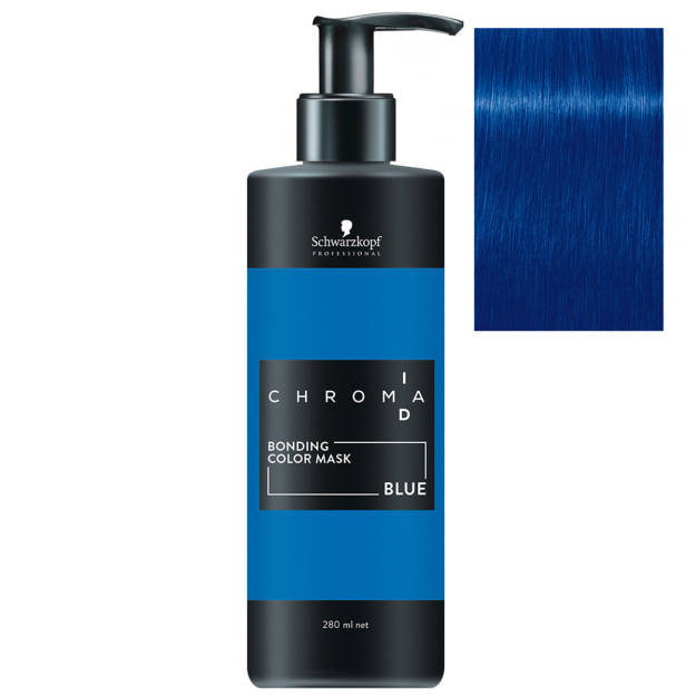 Schwarzkopf Professional Chroma ID maska do włosów intensywnie koloryzująca Blue, 280 ml