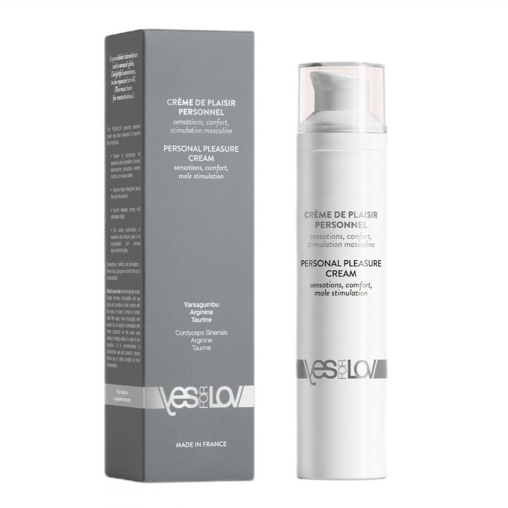 Yes For Lov Personal Pleasure Cream żel stymulujący do masażu penisa, 50 ml