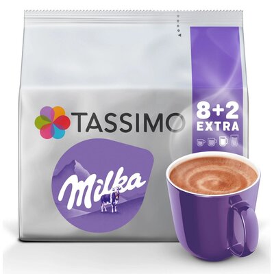 Kapsułki TASSIMO Jacobs Milka do ekspresu Bosch Tassimo (10 szt.)
