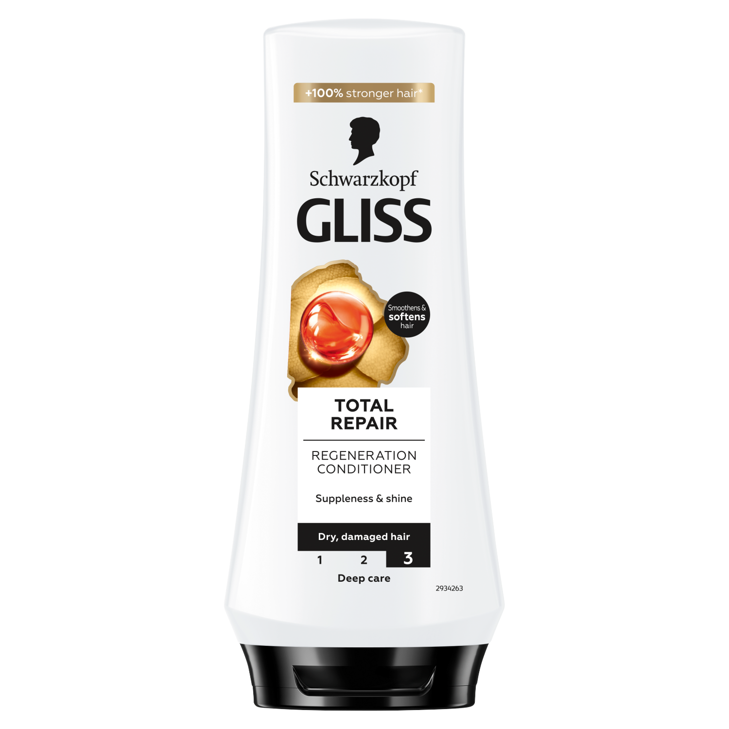 Gliss Total Repair regenerująca odżywka do włosów, 200 ml