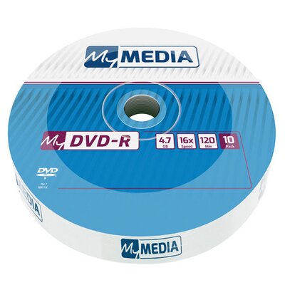 Płyta MYMEDIA Spindle DVD-R, 4.7 GB, 16x (10 szt.)