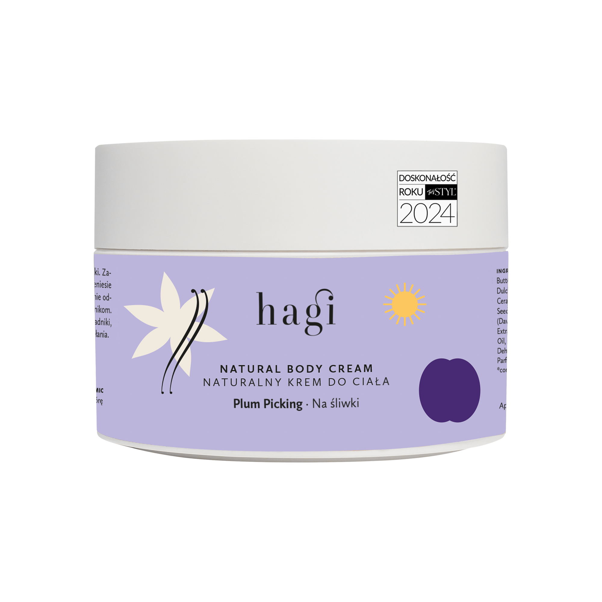 Hagi Na Śliwki ujędrniający krem do ciała, 200 ml