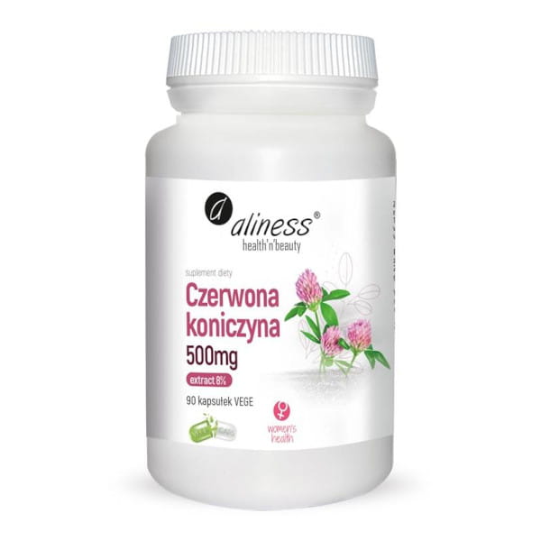 Aliness Czerwona koniczyna suplement diety, 100 kaps./1 opak.