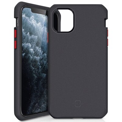 Etui ITSKINS Supreme Solid do Apple iPhone 11 Pro/XS/X Czarno-czerwony