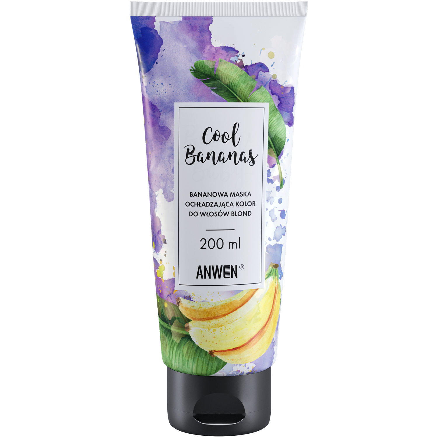 Anwen Cool Bananas maska do włosów blond, 200 ml