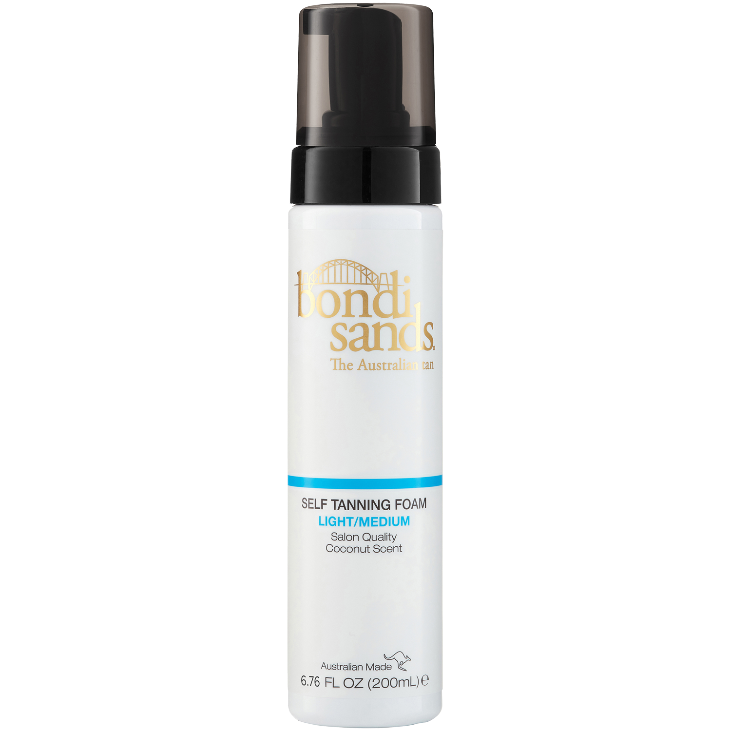 Bondi Sands pianka samoopalająca do ciała jasna/średnia, 200 ml
