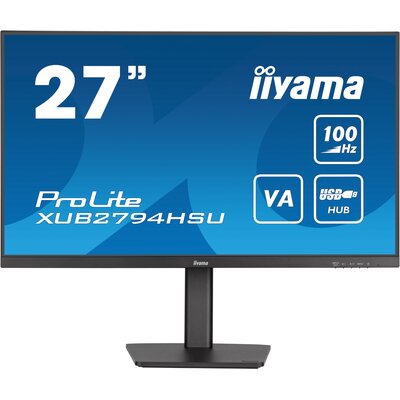 Monitor IIYAMA ProLite XUB2794HSU-B6 27" 1920x1080px 100Hz 1 ms [MPRT]