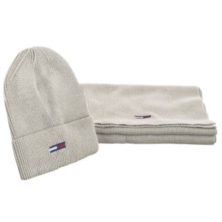 Zestaw Czapka i Szalik Tommy Hilfiger Tjw Flag Beanie And Scarf AW0AW15482 P03
