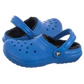 Klapki Crocs Classic Lined Clog K Blue Bolt 207010-4KZ