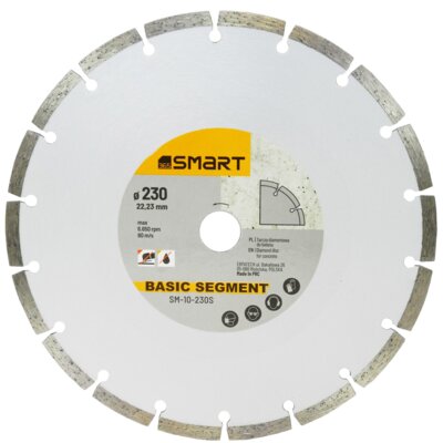 Tarcza do cięcia SMART365 SM-10-230S 230 mm
