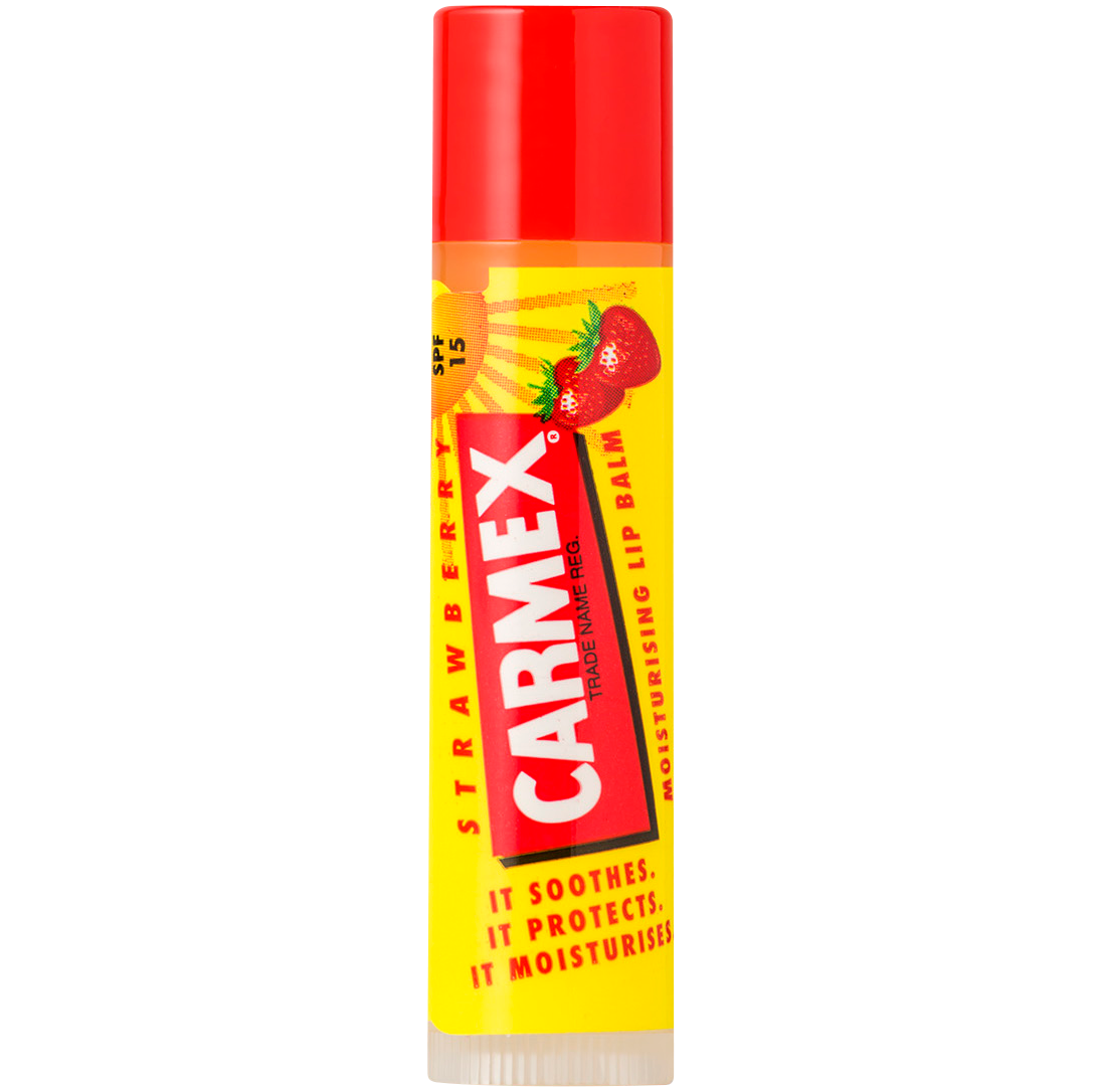 Carmex Truskawka pomadka ochronna do ust SPF15, 4,25 g