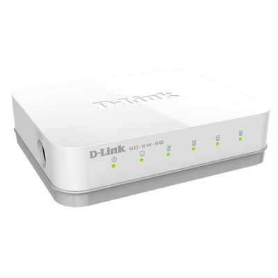 Switch D-LINK GO‑SW‑5G Gigabit Ethernet, 5 portów
