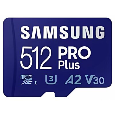 Karta pamięci SAMSUNG Pro Plus MicroSD 512GB + Adapter